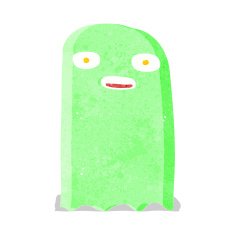 funny cartoon ghost N22