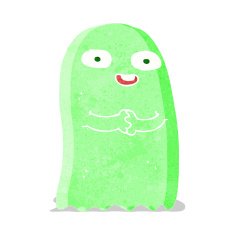 funny cartoon ghost N23