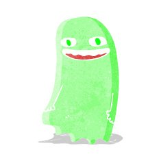 funny cartoon ghost N27