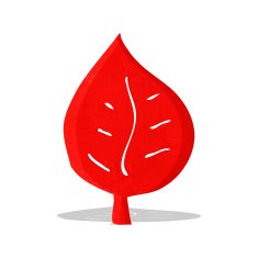 cartoon leaf symbol N13
