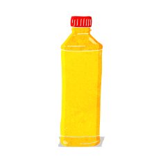 Cartoon Water Bottle N41
