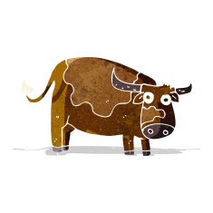 Cartoon Cow N63