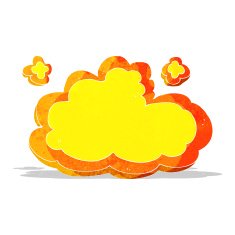 cartoon decorative cloud N10