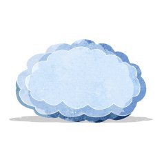 cartoon decorative cloud N11