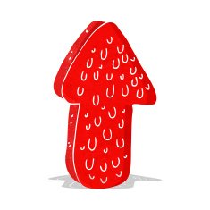 cartoon slimy arrow symbol N3