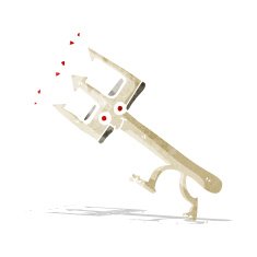 cartoon devil fork N7