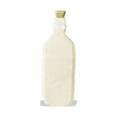 cartoon traditional bottle N6