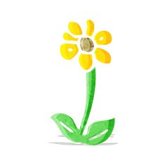 cartoon flower symbol N7