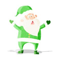 Cartoon Santa Claus N199