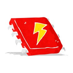 cartoon computer chip N9