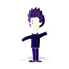 cartoon vampire man N37