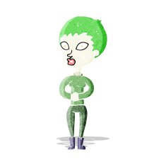 cartoon zombie girl N5