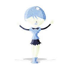 Cartoon Vampire Girl N79