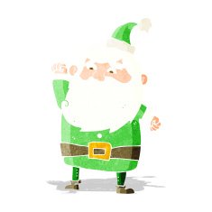 Cartoon Santa Claus N202