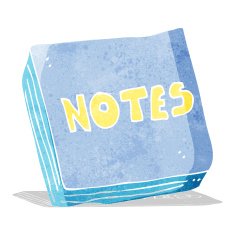 cartoon notes pad N2