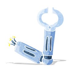 Cartoon Robot Arm N11