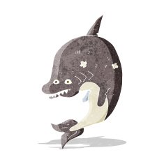 Cartoon Shark N41