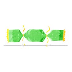 cartoon christmas cracker N17