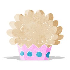 cartoon cup cake N13