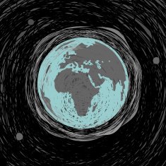 Planet earth drawing sketch