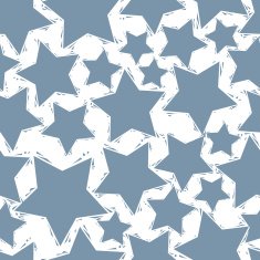 Grey stars seamless pattern geometric contemporary style