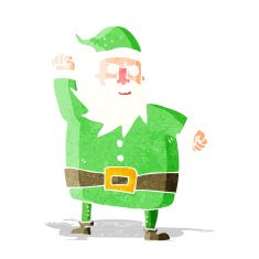 Cartoon Santa Claus N204