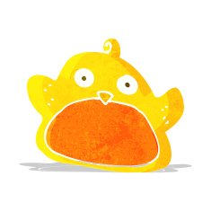 Cartoon Bird N176