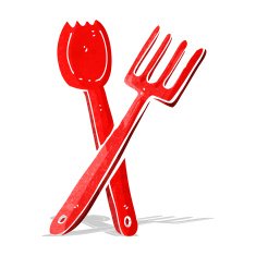cartoon cutlery N3