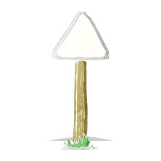 cartoon signpost N4