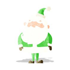 Cartoon Santa Claus N206