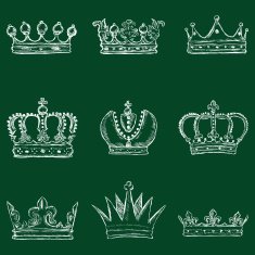 Vector Crown Icons