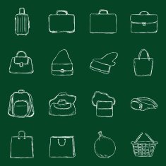 Vector Bags Icons