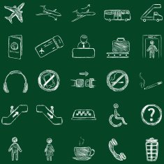 Vector Airport Icons