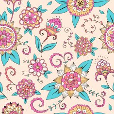 floral seamless pattern N34