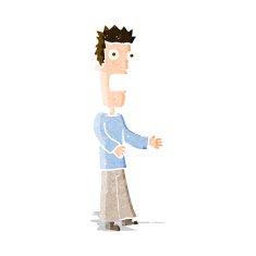 cartoon man freaking out N3