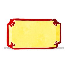 cartoon old frame banner N3