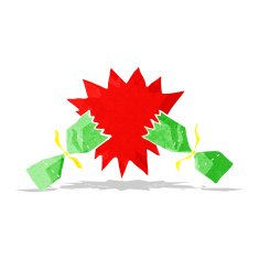cartoon christmas cracker N18