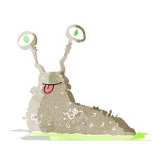 cartoon gross slug N3