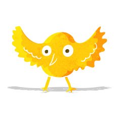 Cartoon Bird N178