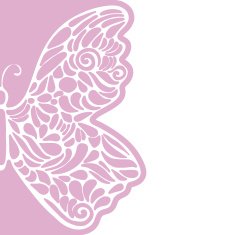 Pretty Cute Hand Drawn Butterfly Background N2