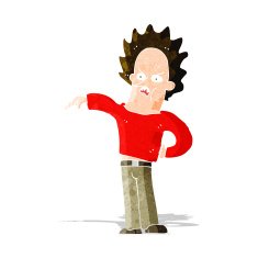 cartoon nasty boy N3