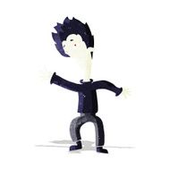cartoon halloween vampire N5