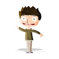 cartoon happy boy N84
