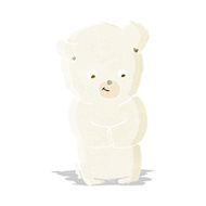 cute cartoon polar bear N20