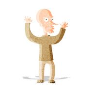 cartoon mean man N6