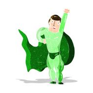 Cartoon superhero N9