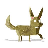 cartoon wild dog N3