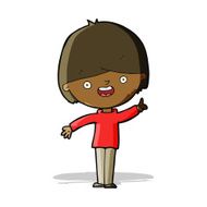 cartoon happy boy N89