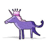 Cartoon Unicorn N34
