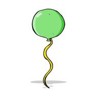 cartoon party balloon N4